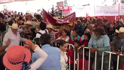 El Presidente  Andrés Manuel  López  Obrador  ya está en Pinos