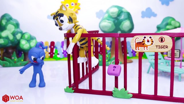 CLAY MIXER: RICH DOG POOR DOG Play Doh Cartoons