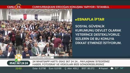 Başkan Erdoğan konuşma yapıyor