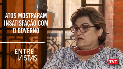Márcia Lopes – atos contra corte na educação mostraram insatisfação com o governo