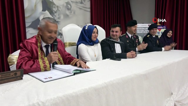 Jandarma Komutanı Çömez ve Emniyet Müdürü Yıldız düğünlerde silah atma olaylarına dikkat çekti