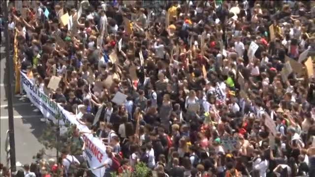Cientos de ciudades se suman a las protestas contra el cambio climático