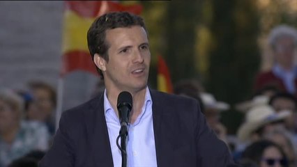 下载视频: Casado pide el voto como 