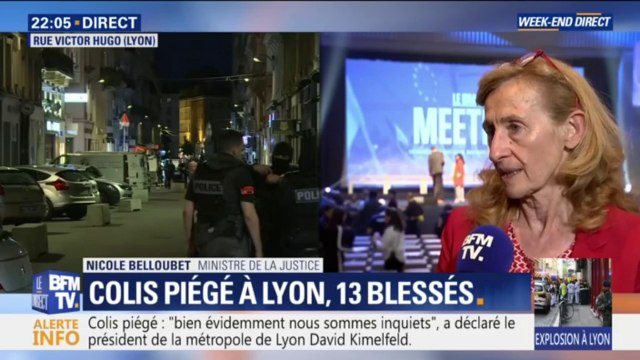 Explosion à Lyon: Le gouvernement est extrêmement vigilant. signale la ministre de la Justice