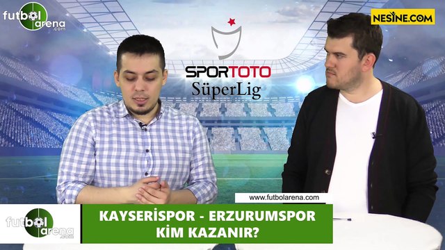 Kayserispor - Erzurumspor maçını kim kazanır?