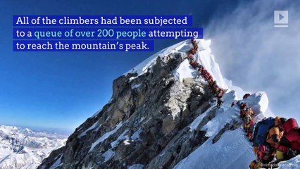Mount Everest Overcrowding Causes Lethal Conditions