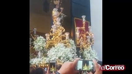 María Auxiliadora procesiona este viernes en Triana, San Vicente y Nervión