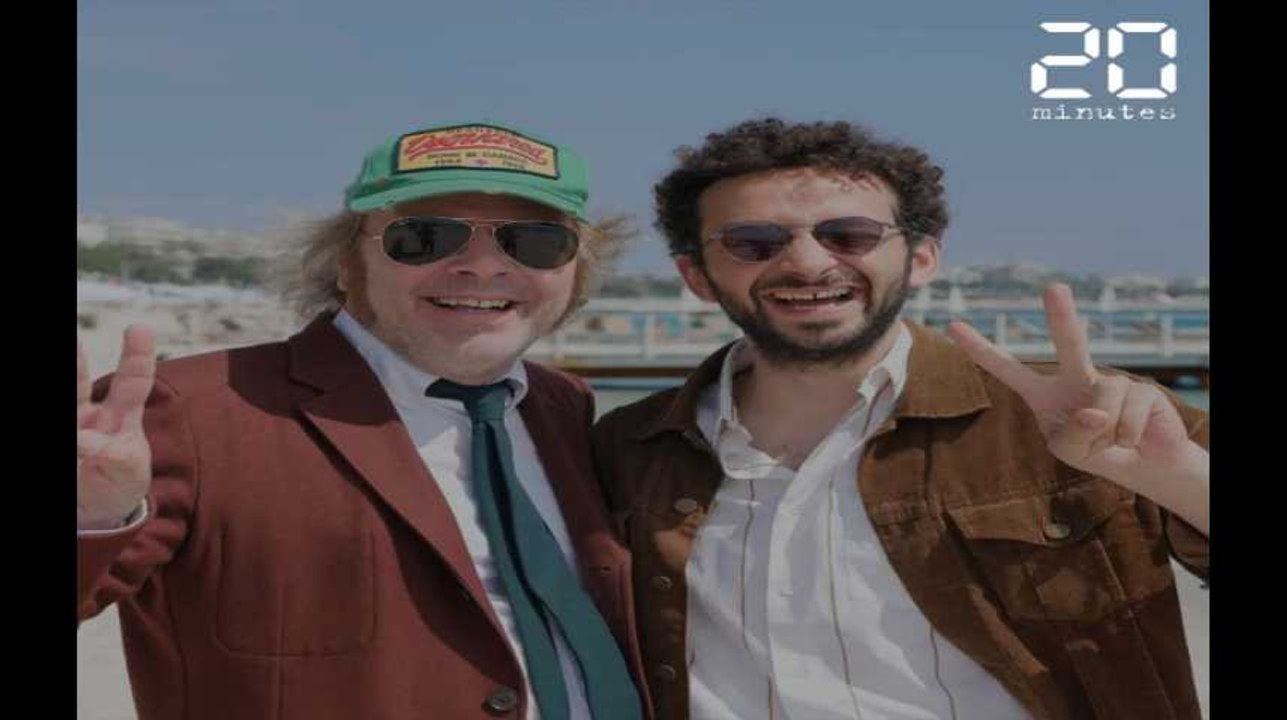 Festival de Cannes: Rencontre avec Philippe Katerine et William Lebghil sur la plage