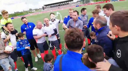 La Squadra Mouscron fête la montée en P3 26.05.2109