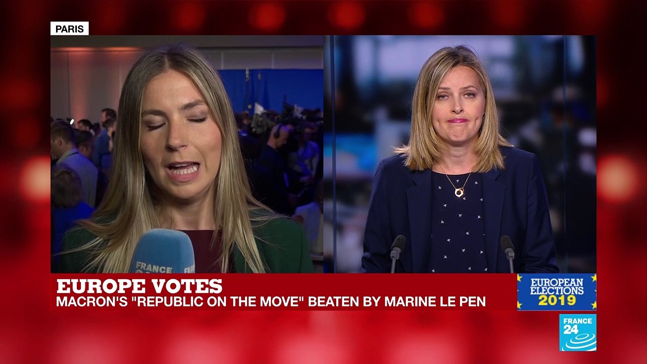 European Elections: Macron's "Republic on the move" beaten by Marine Le Pen