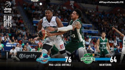 Playoffs Jeep® ÉLITE - 1/4 retour : Pau-Lacq-Orthez vs Nanterre