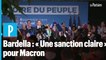 Jordan Bardella : la victoire du RN,  « une sanction claire  » pour Macron