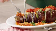 How to Make Hasselback Eggplant Parmesan