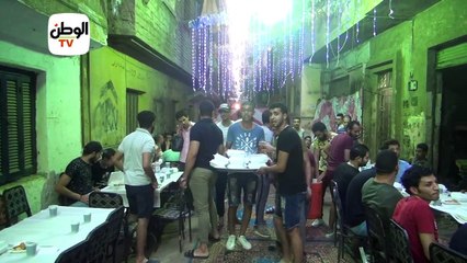 حارة آدم تحتضن إفطار الأصدقاء والجيران منذ 5 سنوات.. أهم حاجة اللمة