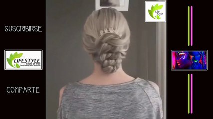 PEINADOS BONITOS Y ELEGANTES PARA OCASIONES ESPECIALES - FIESTAS