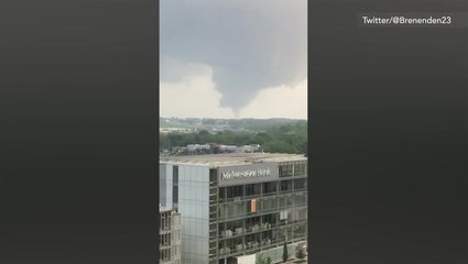 Hotel room grants great view of spinning clouds