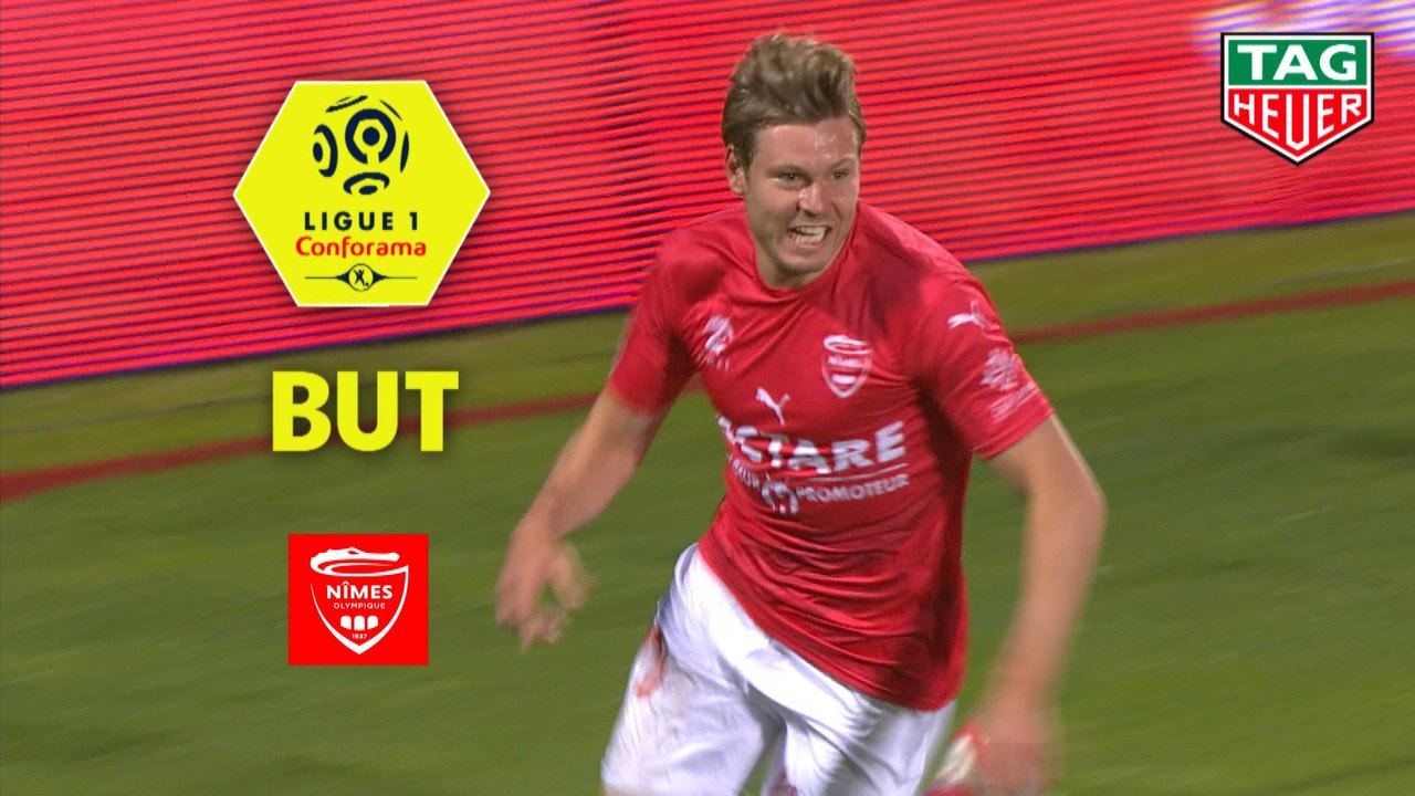 But Renaud RIPART (11ème) / Nîmes Olympique - Olympique Lyonnais - (2-3) - (NIMES-OL) / 2018-19