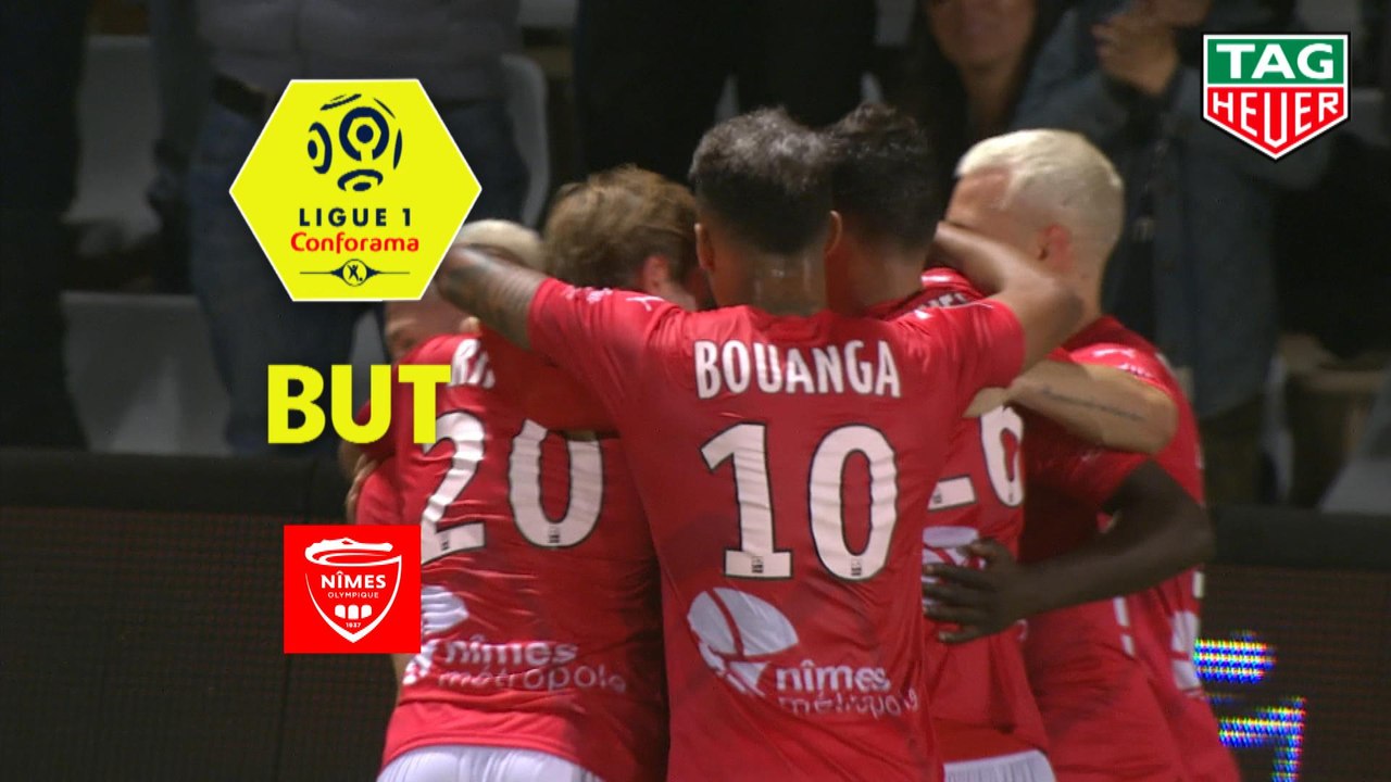 But Antonin BOBICHON (45ème +3) / Nîmes Olympique - Olympique Lyonnais - (2-3) - (NIMES-OL) / 2018-19