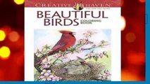 [BEST SELLING]  Creative Haven Beautiful Birds Coloring Book