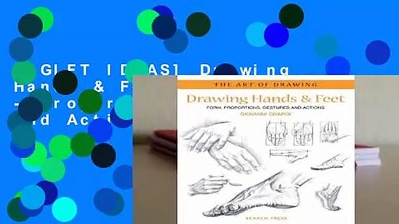[GIFT IDEAS] Drawing Hands & Feet: Form - Proportions - Gestures and Actions