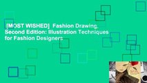 [MOST WISHED]  Fashion Drawing, Second Edition: Illustration Techniques for Fashion Designers