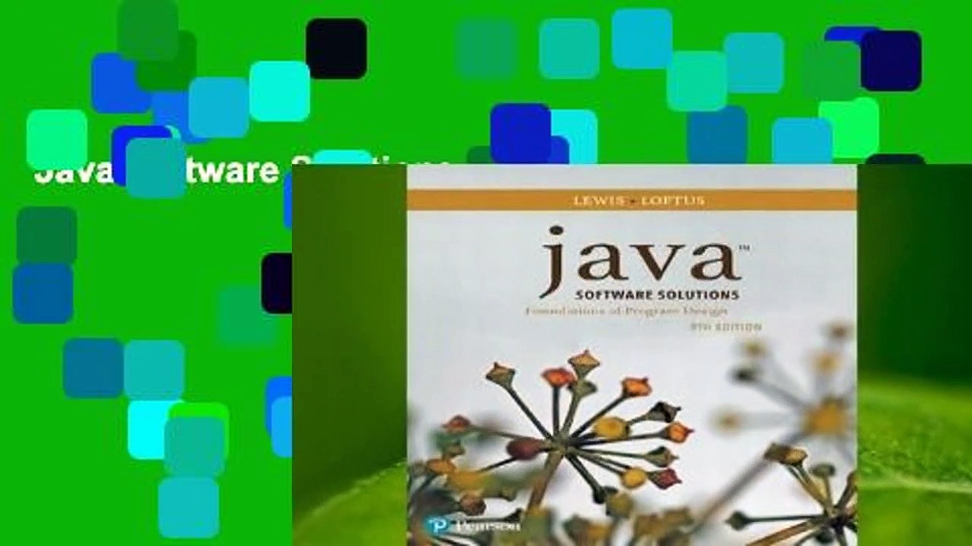 Java Software Solutions