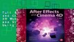 Full E-book After Effects and Cinema 4D Lite: 3D Motion Graphics and Visual Effects Using