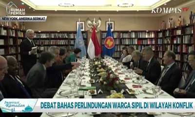 Sekjen PBB Bukber Membahas Perlindungan Warga Sipil di Wilayah Konflik