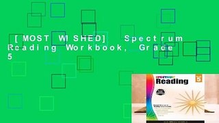[MOST WISHED]  Spectrum Reading Workbook, Grade 5