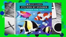Trial New Releases  Brain Games - Sticker by Number: Under the Sea by Publications International