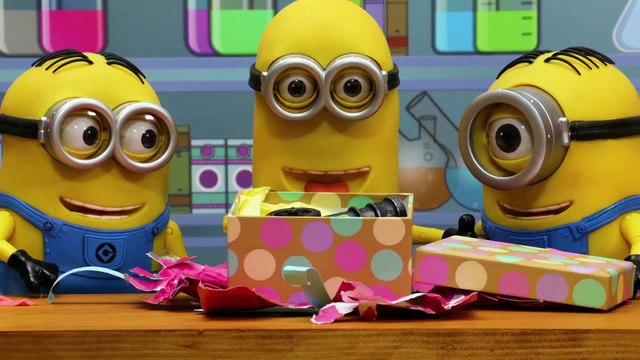 Minions STOP MOTION (Video) Minions NEW laser! Minions Stop Motion Animation Crafty Kids