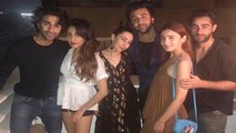 Alia Bhatt parties with Ranbir Kapoor and his cousins; Check Out | FilmiBeat