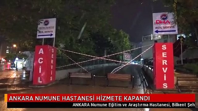 ANKARA NUMUNE HASTANESİ HİZMETE KAPANDI