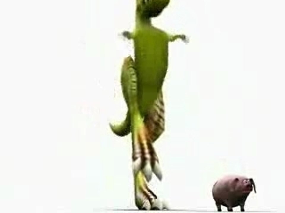 Dinosaur vs. Pig