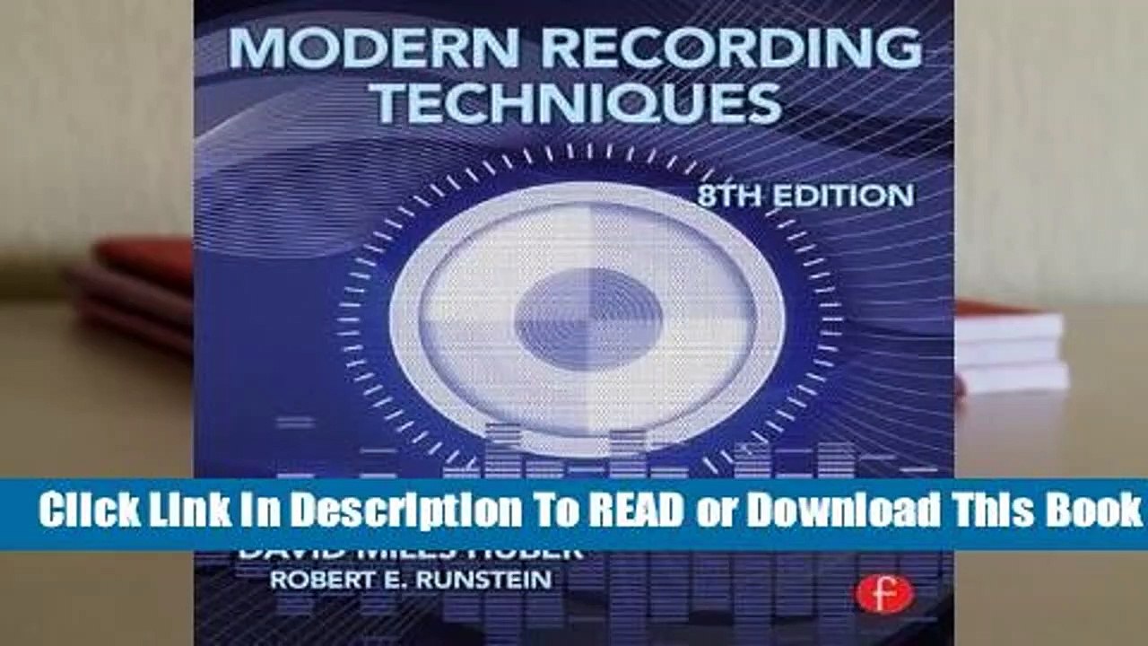 Modern Recording Techniques