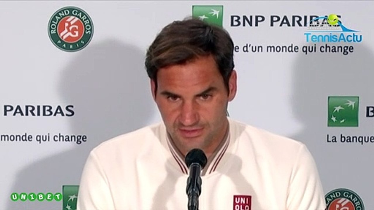 Roland-Garros 2019 - Roger Federer : "Je joue dimanche... je suis prêt à commencer !"
