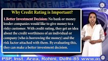 Credit Rating in India | Dr. S Jamuna | BBA | TIAS | TECNIA TV