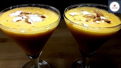 Download Video: Mango Lassi | आम लस्सी | Mango Yogurt Smoothie | Summer Special Mango Drink | Home Delivery