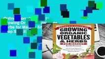 Online Storey's Guide to Growing Organic Vegetables  Herbs for Market: Site  Crop Selection *