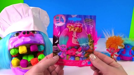 Trolls Chef Get Colorful Play Doh Dentist Teeth Surprise Blind Boxes