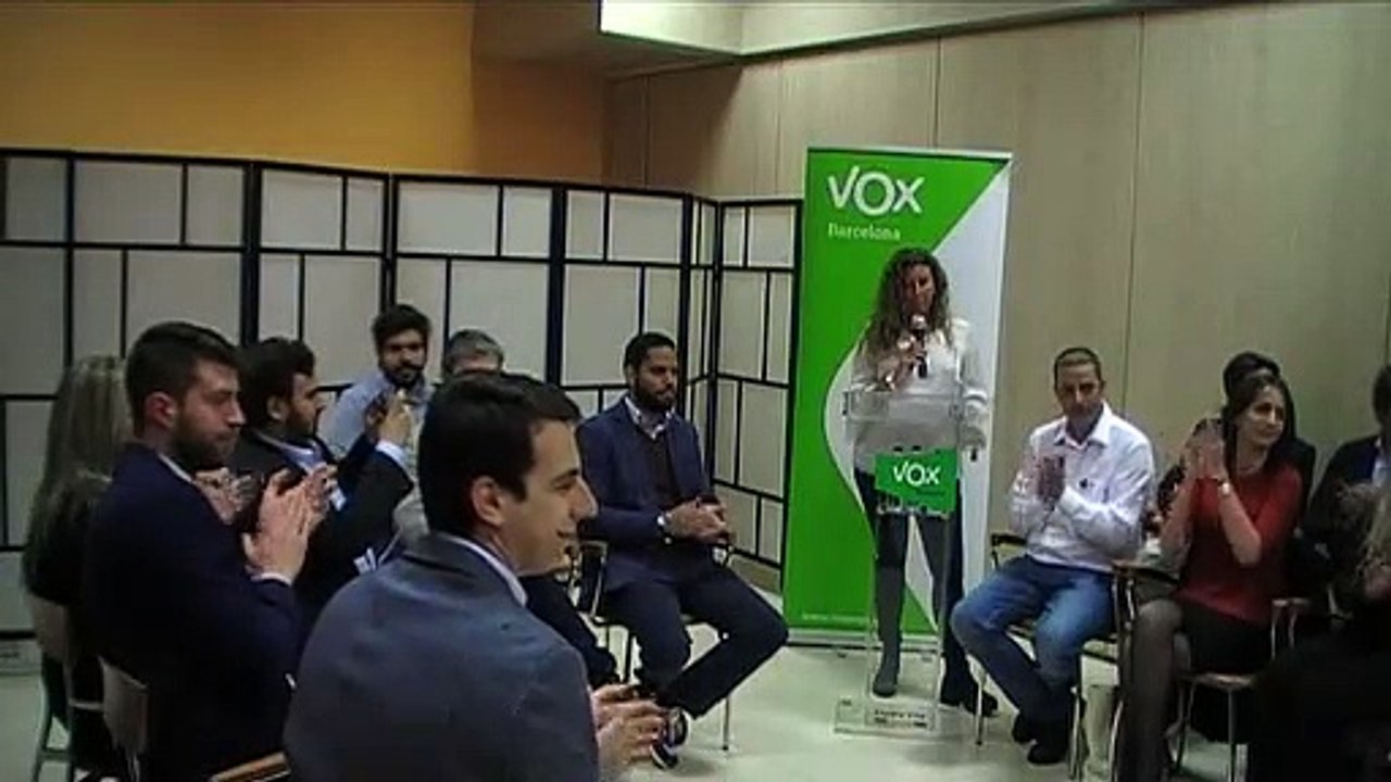 El (CEN) agradece a los 28 alacdables de VOX por traer "tu voz" en Barcelona