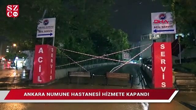 Ankara Numune Hastanesi hizmete kapandı