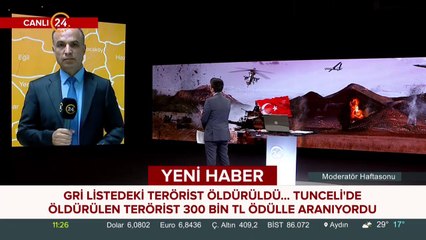 Gri listedeki terörist öldürüldü