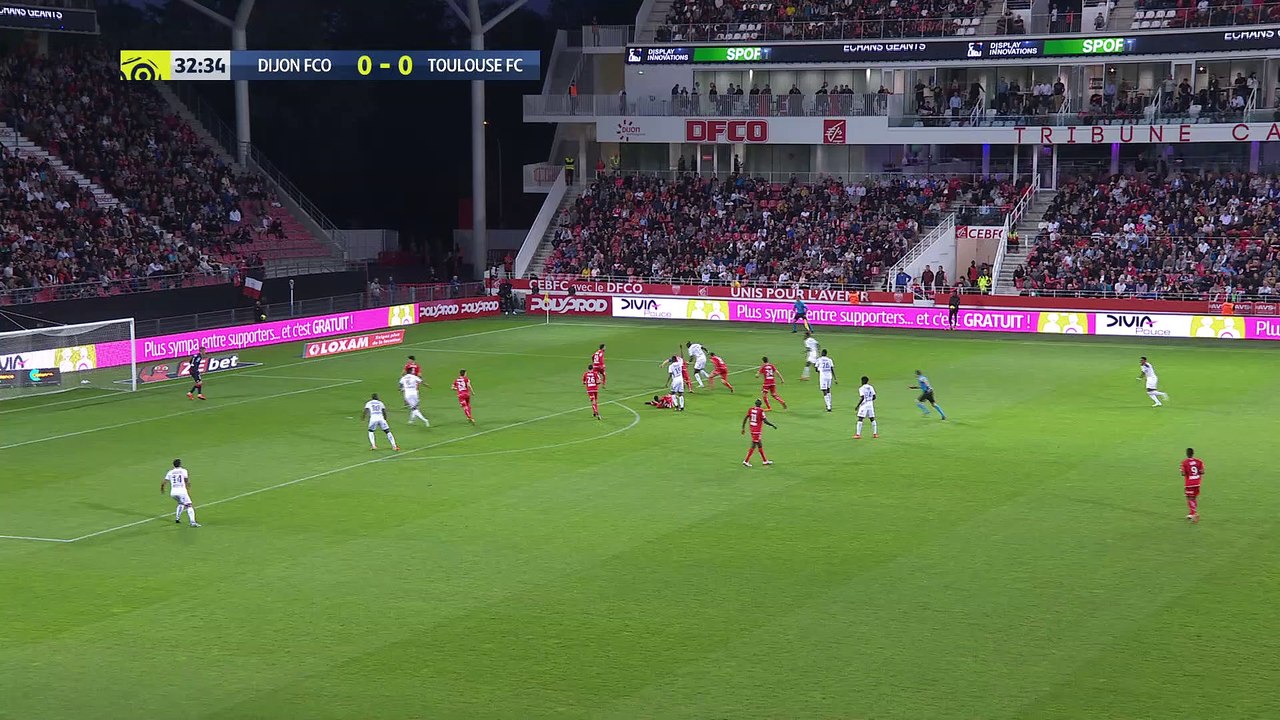 Le premier but en Ligue 1 du Pitchoun Bafodé Diakité à Dijon