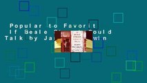 Popular to Favorit  If Beale Street Could Talk by James Baldwin