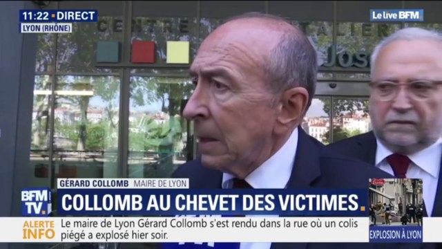 Gérard Collomb: On n'avait pas connu de problème d'engin explosif depuis très longtemps en France, c'est inquiétant