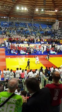 Championnat de France Minimes par équipes de département 2019. Shana Fernandes et Théo Mathieu font parti de l'équipe des Vosges