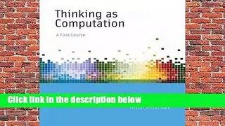 [MOST WISHED]  Thinking as Computation