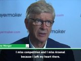 I gave my life to Arsenal - Wenger