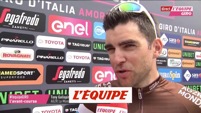 Gallopin «On s'attend tous à un départ musclé» - Cyclisme - Giro - 14e étape